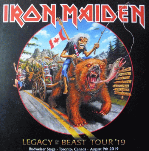 Iron Maiden (UK-1) : Legacy of the Beast Tour '19 - Live in Toronto